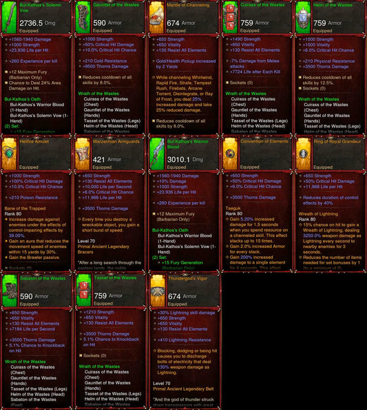 [Primal Ancient] F-Legit Speed WhirlWind Waste Barbarian 2.6.5 Patch Diablo 3 Mods ROS Seasonal and Non Seasonal Save Mod - Modded Items and Gear - Hacks - Cheats - Trainers for Playstation 4 - Playstation 5 - Nintendo Switch - Xbox One