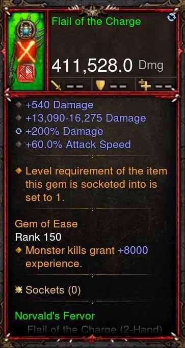 [Primal Ancient] 411k DPS Flail of the Charge Diablo 3 Mods ROS Seasonal and Non Seasonal Save Mod - Modded Items and Gear - Hacks - Cheats - Trainers for Playstation 4 - Playstation 5 - Nintendo Switch - Xbox One