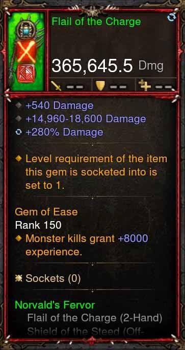 [Primal Ancient] 365k Actual DPS Flail of the Charge Diablo 3 Mods ROS Seasonal and Non Seasonal Save Mod - Modded Items and Gear - Hacks - Cheats - Trainers for Playstation 4 - Playstation 5 - Nintendo Switch - Xbox One