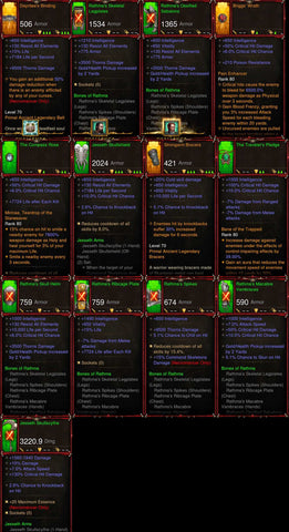 [Primal Ancient] Fake Legit Rathma's Necromancer Set (Variant 2)-Diablo 3 Mods - Playstation 4, Xbox One, Nintendo Switch