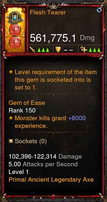 [Primal Ancient] 561k Actual DPS Flesh Tearer Diablo 3 Mods ROS Seasonal and Non Seasonal Save Mod - Modded Items and Gear - Hacks - Cheats - Trainers for Playstation 4 - Playstation 5 - Nintendo Switch - Xbox One
