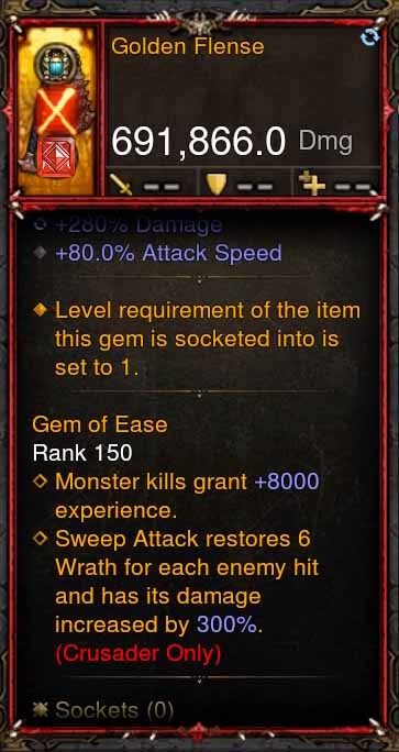 [Primal Ancient] [QUAD DPS] 2.6.1 Golden Flense 691k DPS Diablo 3 Mods ROS Seasonal and Non Seasonal Save Mod - Modded Items and Gear - Hacks - Cheats - Trainers for Playstation 4 - Playstation 5 - Nintendo Switch - Xbox One