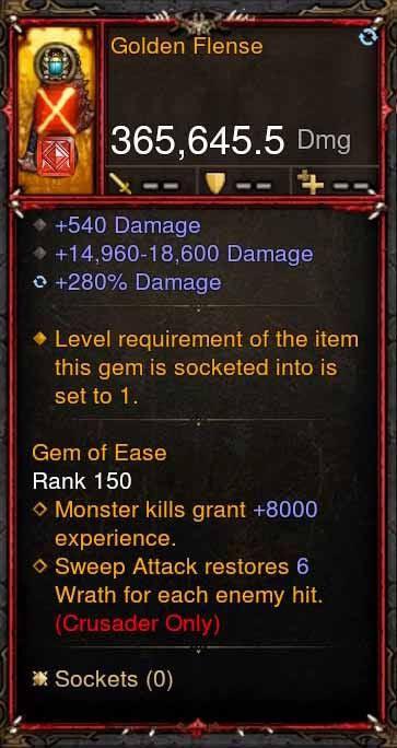 [Primal Ancient] 365k Actual DPS Golden Flense Diablo 3 Mods ROS Seasonal and Non Seasonal Save Mod - Modded Items and Gear - Hacks - Cheats - Trainers for Playstation 4 - Playstation 5 - Nintendo Switch - Xbox One