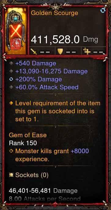 [Primal Ancient] 411k DPS Golden Scourge Diablo 3 Mods ROS Seasonal and Non Seasonal Save Mod - Modded Items and Gear - Hacks - Cheats - Trainers for Playstation 4 - Playstation 5 - Nintendo Switch - Xbox One