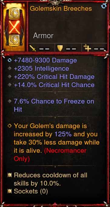 [Primal Ancient] [QUAD DPS] 1-70 Golemskin Breeches Modded Necromancer Pants Diablo 3 Mods ROS Seasonal and Non Seasonal Save Mod - Modded Items and Gear - Hacks - Cheats - Trainers for Playstation 4 - Playstation 5 - Nintendo Switch - Xbox One