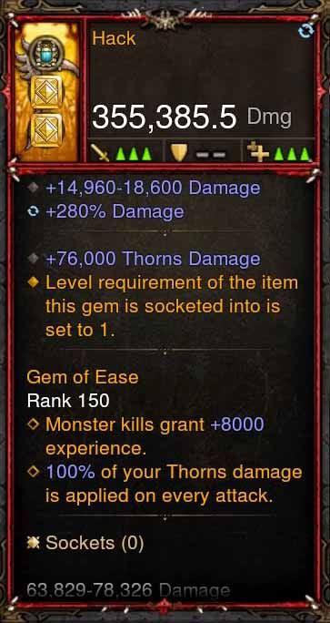 [Primal Ancient] 355k Actual DPS Hack (Thorns) Diablo 3 Mods ROS Seasonal and Non Seasonal Save Mod - Modded Items and Gear - Hacks - Cheats - Trainers for Playstation 4 - Playstation 5 - Nintendo Switch - Xbox One