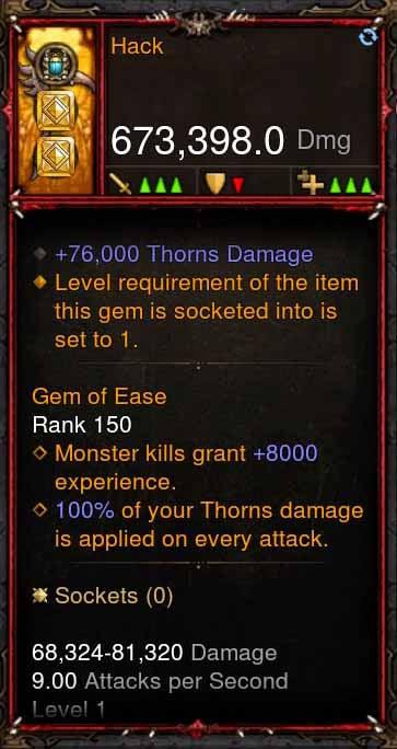 [Primal Ancient] 673k DPS Hack (Thorns) Diablo 3 Mods ROS Seasonal and Non Seasonal Save Mod - Modded Items and Gear - Hacks - Cheats - Trainers for Playstation 4 - Playstation 5 - Nintendo Switch - Xbox One