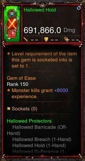 [Primal Ancient] 691k DPS Hallowed Hold Diablo 3 Mods ROS Seasonal and Non Seasonal Save Mod - Modded Items and Gear - Hacks - Cheats - Trainers for Playstation 4 - Playstation 5 - Nintendo Switch - Xbox One
