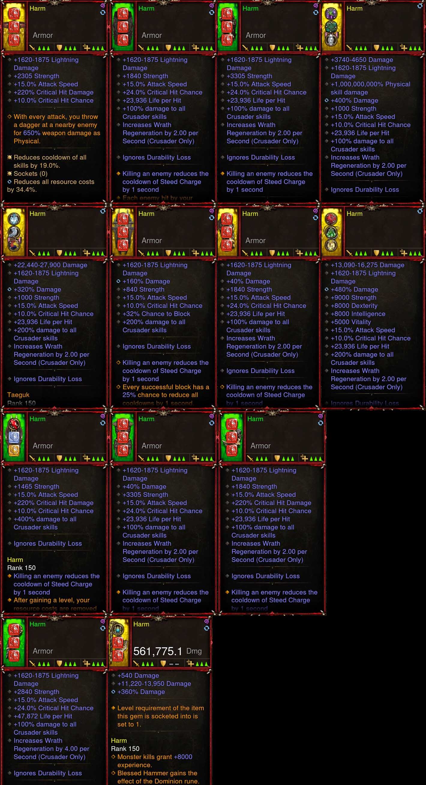 [Primal-Ethereal Infused Stats] [Quad] Diablo 3 IMv5 Crusader Akkhans Set Harm W3 Diablo 3 Mods ROS Seasonal and Non Seasonal Save Mod - Modded Items and Gear - Hacks - Cheats - Trainers for Playstation 4 - Playstation 5 - Nintendo Switch - Xbox One