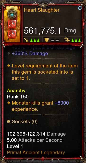 [Primal Ancient] 561k Actual DPS Heart Slaughter Diablo 3 Mods ROS Seasonal and Non Seasonal Save Mod - Modded Items and Gear - Hacks - Cheats - Trainers for Playstation 4 - Playstation 5 - Nintendo Switch - Xbox One