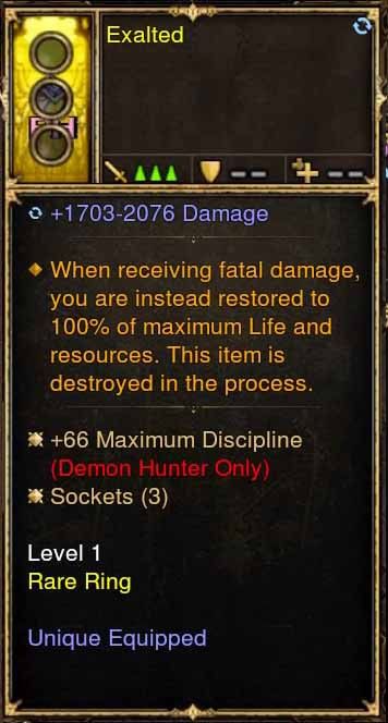 Level 1 Diablo 3 Immortal Modded Ring +66 Max Discipline (Unsocketed) Exalted Diablo 3 Mods ROS Seasonal and Non Seasonal Save Mod - Modded Items and Gear - Hacks - Cheats - Trainers for Playstation 4 - Playstation 5 - Nintendo Switch - Xbox One