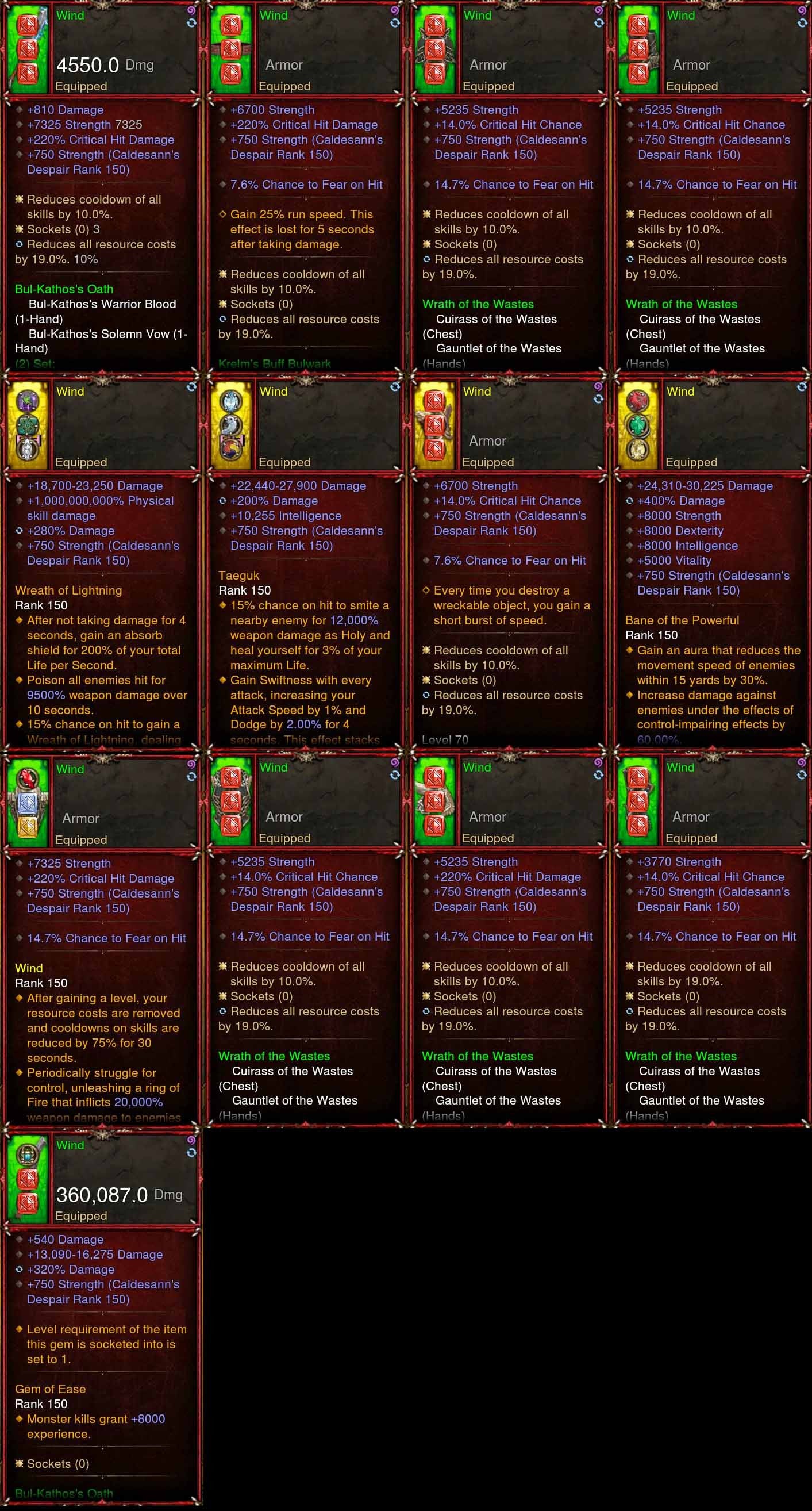 [Primal Ancient] Diablo 3 Immortal v5 Titan FOH Speed WW Waste Barbarian Modded Set for Rift 150 Wind Diablo 3 Mods ROS Seasonal and Non Seasonal Save Mod - Modded Items and Gear - Hacks - Cheats - Trainers for Playstation 4 - Playstation 5 - Nintendo Switch - Xbox One