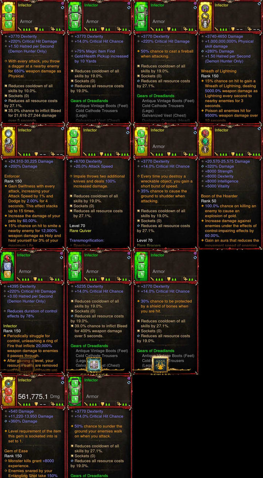 [Primal Ancient] [QUAD DPS] 2.6.9 Immortality v5 Dreadlands Demon Hunter Set Infector Diablo 3 Mods ROS Seasonal and Non Seasonal Save Mod - Modded Items and Gear - Hacks - Cheats - Trainers for Playstation 4 - Playstation 5 - Nintendo Switch - Xbox One
