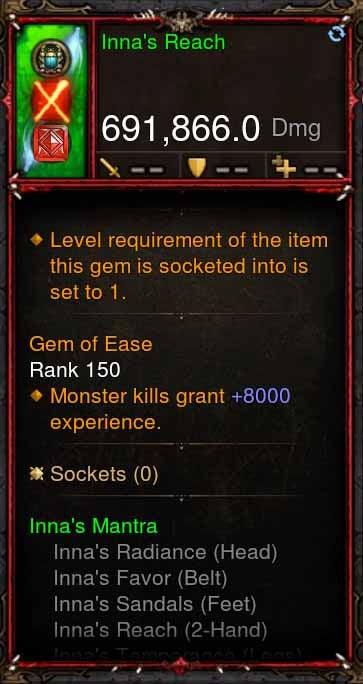 [Primal Ancient] 691k DPS Innas Reach Diablo 3 Mods ROS Seasonal and Non Seasonal Save Mod - Modded Items and Gear - Hacks - Cheats - Trainers for Playstation 4 - Playstation 5 - Nintendo Switch - Xbox One