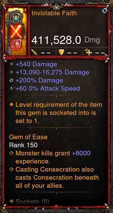 [Primal Ancient] 411k DPS Inviolable Faith Diablo 3 Mods ROS Seasonal and Non Seasonal Save Mod - Modded Items and Gear - Hacks - Cheats - Trainers for Playstation 4 - Playstation 5 - Nintendo Switch - Xbox One
