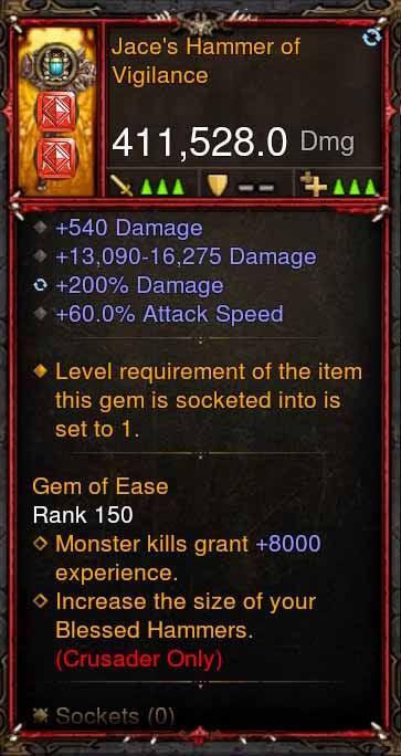 [Primal Ancient] 411k DPS Jaces Hammer of Vigilance Diablo 3 Mods ROS Seasonal and Non Seasonal Save Mod - Modded Items and Gear - Hacks - Cheats - Trainers for Playstation 4 - Playstation 5 - Nintendo Switch - Xbox One