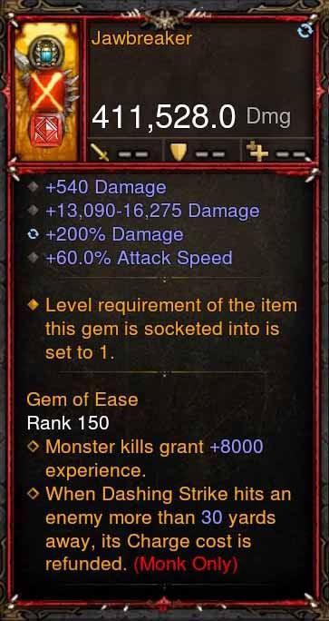[Primal Ancient] 411k DPS Jawbreaker Diablo 3 Mods ROS Seasonal and Non Seasonal Save Mod - Modded Items and Gear - Hacks - Cheats - Trainers for Playstation 4 - Playstation 5 - Nintendo Switch - Xbox One