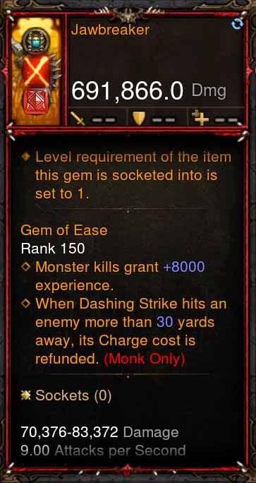 [Primal Ancient] 691k DPS Jaw Breaker Diablo 3 Mods ROS Seasonal and Non Seasonal Save Mod - Modded Items and Gear - Hacks - Cheats - Trainers for Playstation 4 - Playstation 5 - Nintendo Switch - Xbox One