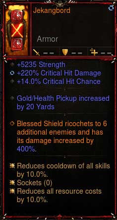 [Primal Ancient] 2.6.6 Jekangbord Crusader Shield Diablo 3 Mods ROS Seasonal and Non Seasonal Save Mod - Modded Items and Gear - Hacks - Cheats - Trainers for Playstation 4 - Playstation 5 - Nintendo Switch - Xbox One