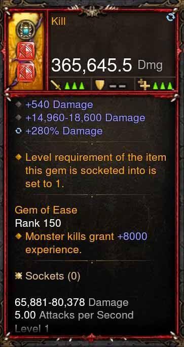 [Primal Ancient] 365k Actual DPS Kill - Diablo 3 Mods Store - Seasonal and non-seasonal - Modded Items and Gear for PlayStation 4, PlayStation 5, Nintendo Switch, and Xbox One