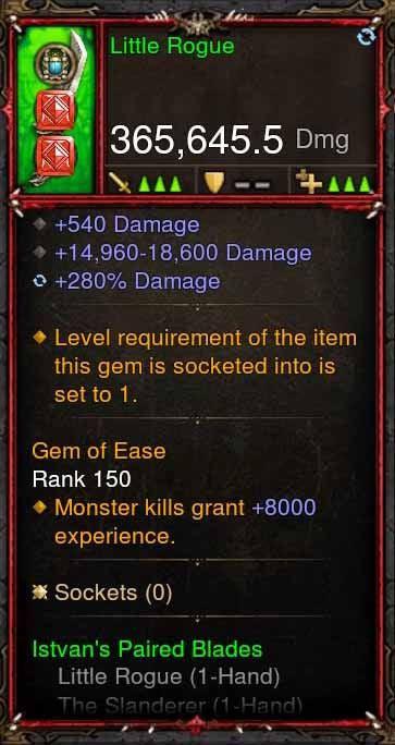 [Primal Ancient] 365k Actual DPS Little Rogue Diablo 3 Mods ROS Seasonal and Non Seasonal Save Mod - Modded Items and Gear - Hacks - Cheats - Trainers for Playstation 4 - Playstation 5 - Nintendo Switch - Xbox One