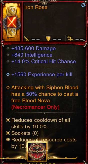 [Primal Ancient] Level 1 Iron Rose Necromancer Phylactery Diablo 3 Mods ROS Seasonal and Non Seasonal Save Mod - Modded Items and Gear - Hacks - Cheats - Trainers for Playstation 4 - Playstation 5 - Nintendo Switch - Xbox One