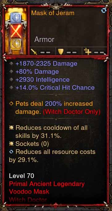 [Primal Ancient] [QUAD DPS] 2.6.1 Mask of Jeram Helm Diablo 3 Mods ROS Seasonal and Non Seasonal Save Mod - Modded Items and Gear - Hacks - Cheats - Trainers for Playstation 4 - Playstation 5 - Nintendo Switch - Xbox One