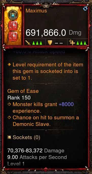 [Primal Ancient] 691k DPS Maximus Diablo 3 Mods ROS Seasonal and Non Seasonal Save Mod - Modded Items and Gear - Hacks - Cheats - Trainers for Playstation 4 - Playstation 5 - Nintendo Switch - Xbox One