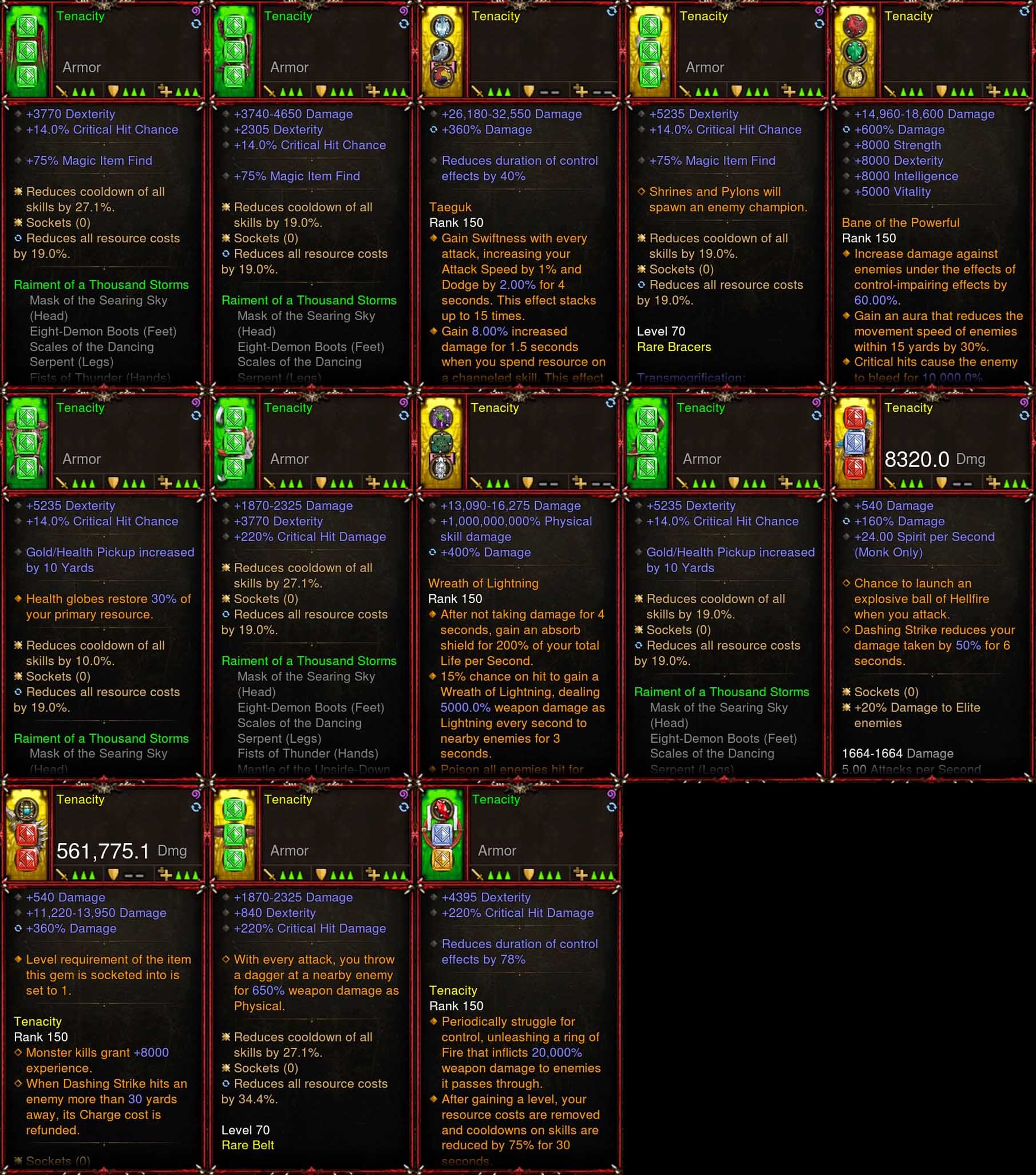 [Primal Ancient] [Quad DPS] Diablo 3 Immortal v5 SPEED Monk Thousand Storms gRift 150 (Magic Find, High CDR, RR) Tenacity Diablo 3 Mods ROS Seasonal and Non Seasonal Save Mod - Modded Items and Gear - Hacks - Cheats - Trainers for Playstation 4 - Playstation 5 - Nintendo Switch - Xbox One