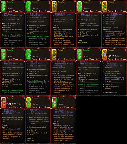 Seasonal [Primal Ancient] [Quad DPS] Diablo 3 Immortal v5 SPEED Monk Thousand Storms gRift 150 (Magic Find, High CDR, RR) Tenacity Diablo 3 Mods ROS Seasonal and Non Seasonal Save Mod - Modded Items and Gear - Hacks - Cheats - Trainers for Playstation 4 - Playstation 5 - Nintendo Switch - Xbox One