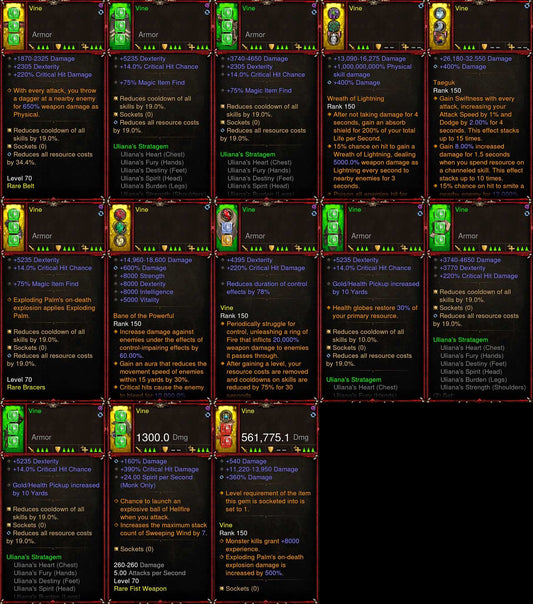 [Primal Ancient] [Quad DPS] Diablo 3 Immortal v5 Monk Ulania gRift 150 (Magic Find, High CDR, RR) Vine Diablo 3 Mods ROS Seasonal and Non Seasonal Save Mod - Modded Items and Gear - Hacks - Cheats - Trainers for Playstation 4 - Playstation 5 - Nintendo Switch - Xbox One