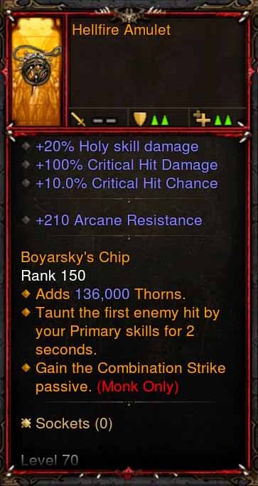 [Primal Ancient] Fake Legit Hellfire Amulet Monk Combination Strike Passive Diablo 3 Mods ROS Seasonal and Non Seasonal Save Mod - Modded Items and Gear - Hacks - Cheats - Trainers for Playstation 4 - Playstation 5 - Nintendo Switch - Xbox One