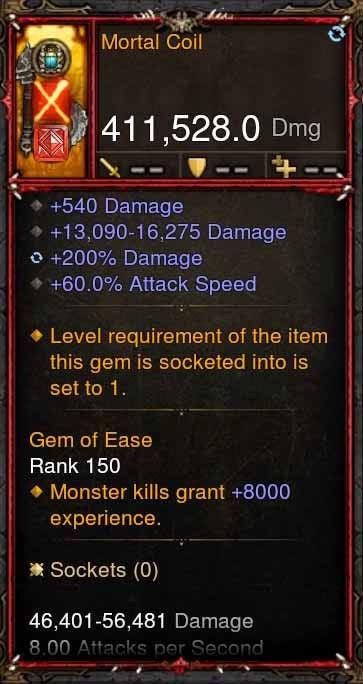 [Primal Ancient] 411k DPS Mortal Coil Diablo 3 Mods ROS Seasonal and Non Seasonal Save Mod - Modded Items and Gear - Hacks - Cheats - Trainers for Playstation 4 - Playstation 5 - Nintendo Switch - Xbox One