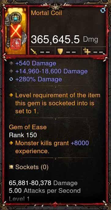 [Primal Ancient] 365k Actual DPS Mortal Coil Diablo 3 Mods ROS Seasonal and Non Seasonal Save Mod - Modded Items and Gear - Hacks - Cheats - Trainers for Playstation 4 - Playstation 5 - Nintendo Switch - Xbox One