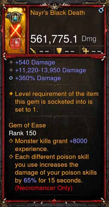 [Primal Ancient] 561k Actual DPS Nayrs Black Death Diablo 3 Mods ROS Seasonal and Non Seasonal Save Mod - Modded Items and Gear - Hacks - Cheats - Trainers for Playstation 4 - Playstation 5 - Nintendo Switch - Xbox One