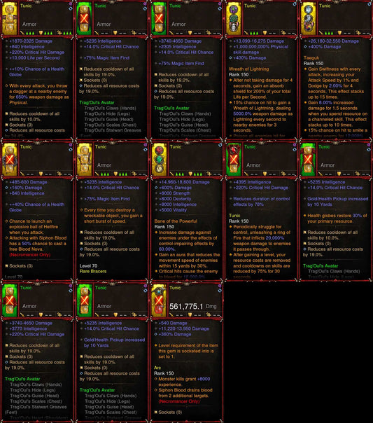 [Primal Ancient] [Quad DPS] Diablo 3 Immortal v5 Necromancer TragOul gRift 150 (Magic Find, High CDR, RR) Tunic Diablo 3 Mods ROS Seasonal and Non Seasonal Save Mod - Modded Items and Gear - Hacks - Cheats - Trainers for Playstation 4 - Playstation 5 - Nintendo Switch - Xbox One