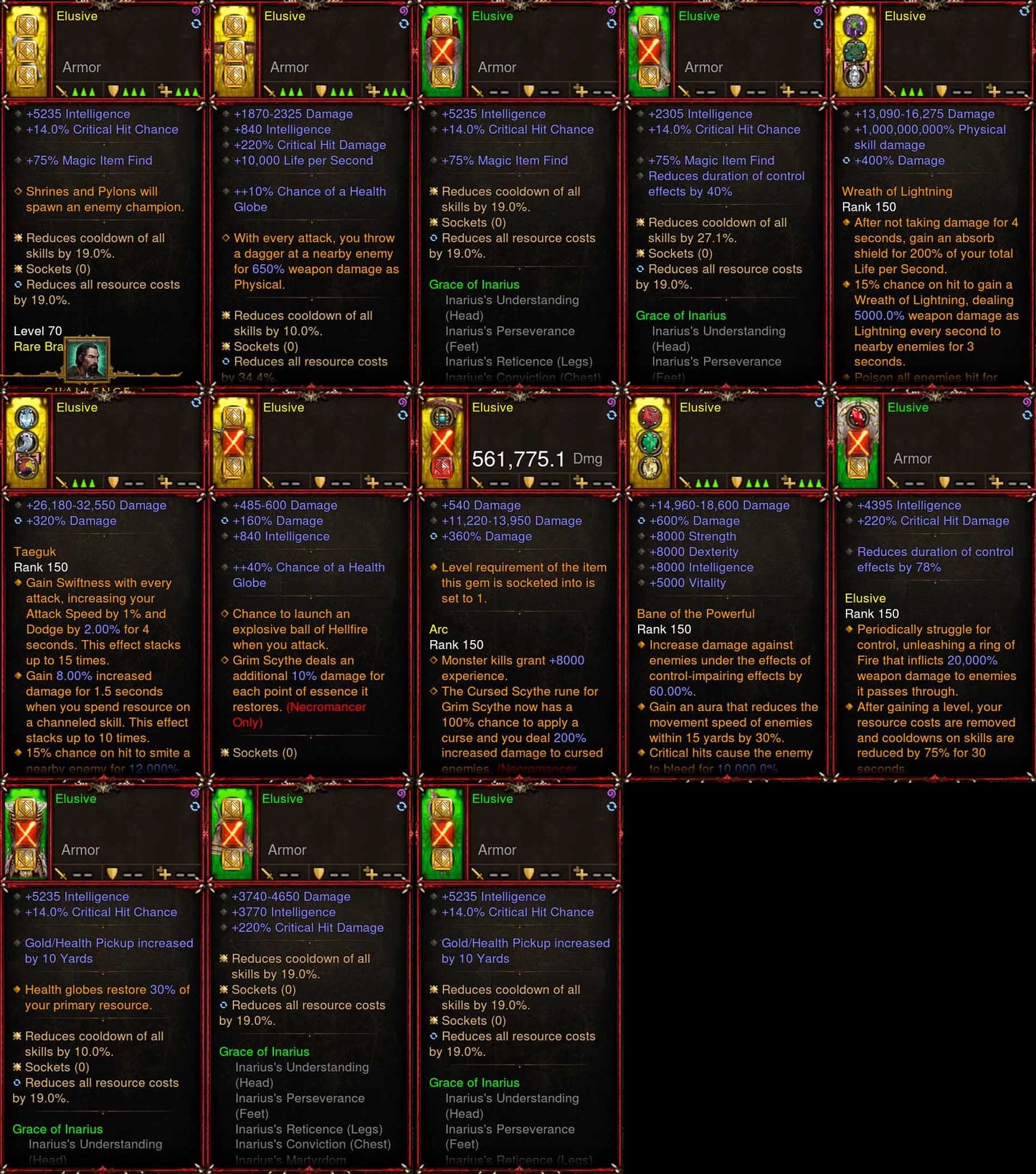 [Primal Ancient] [Quad DPS] Diablo 3 Immortal v5 Necromancer Inarius gRift 150 (Magic Find, High CDR, RR) Elusive Diablo 3 Mods ROS Seasonal and Non Seasonal Save Mod - Modded Items and Gear - Hacks - Cheats - Trainers for Playstation 4 - Playstation 5 - Nintendo Switch - Xbox One