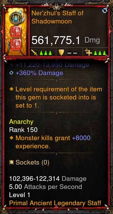 [Primal Ancient] 561k Actual DPS Nerzhuls Staff of Shadowmoon Diablo 3 Mods ROS Seasonal and Non Seasonal Save Mod - Modded Items and Gear - Hacks - Cheats - Trainers for Playstation 4 - Playstation 5 - Nintendo Switch - Xbox One