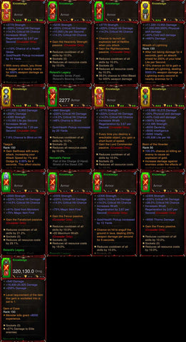 [Primal Ancient] 1-70 Roland Crusader Set for gRift 150 Knowledge-Diablo 3 Mods - Playstation 4, Xbox One, Nintendo Switch