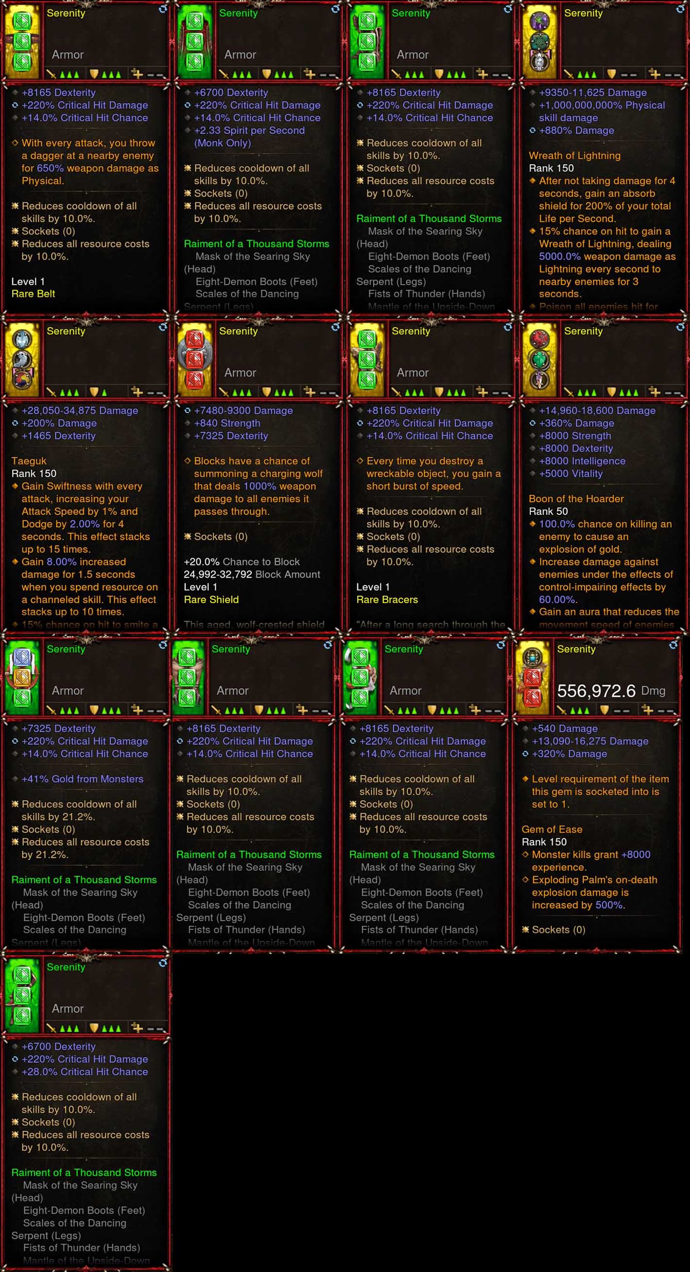 [Primal Ancient] 1-70 Thousand Storms Monk Set Serenity for gRift 150 Diablo 3 Mods ROS Seasonal and Non Seasonal Save Mod - Modded Items and Gear - Hacks - Cheats - Trainers for Playstation 4 - Playstation 5 - Nintendo Switch - Xbox One