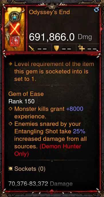 [Primal Ancient] 691k DPS Odysseys End Diablo 3 Mods ROS Seasonal and Non Seasonal Save Mod - Modded Items and Gear - Hacks - Cheats - Trainers for Playstation 4 - Playstation 5 - Nintendo Switch - Xbox One
