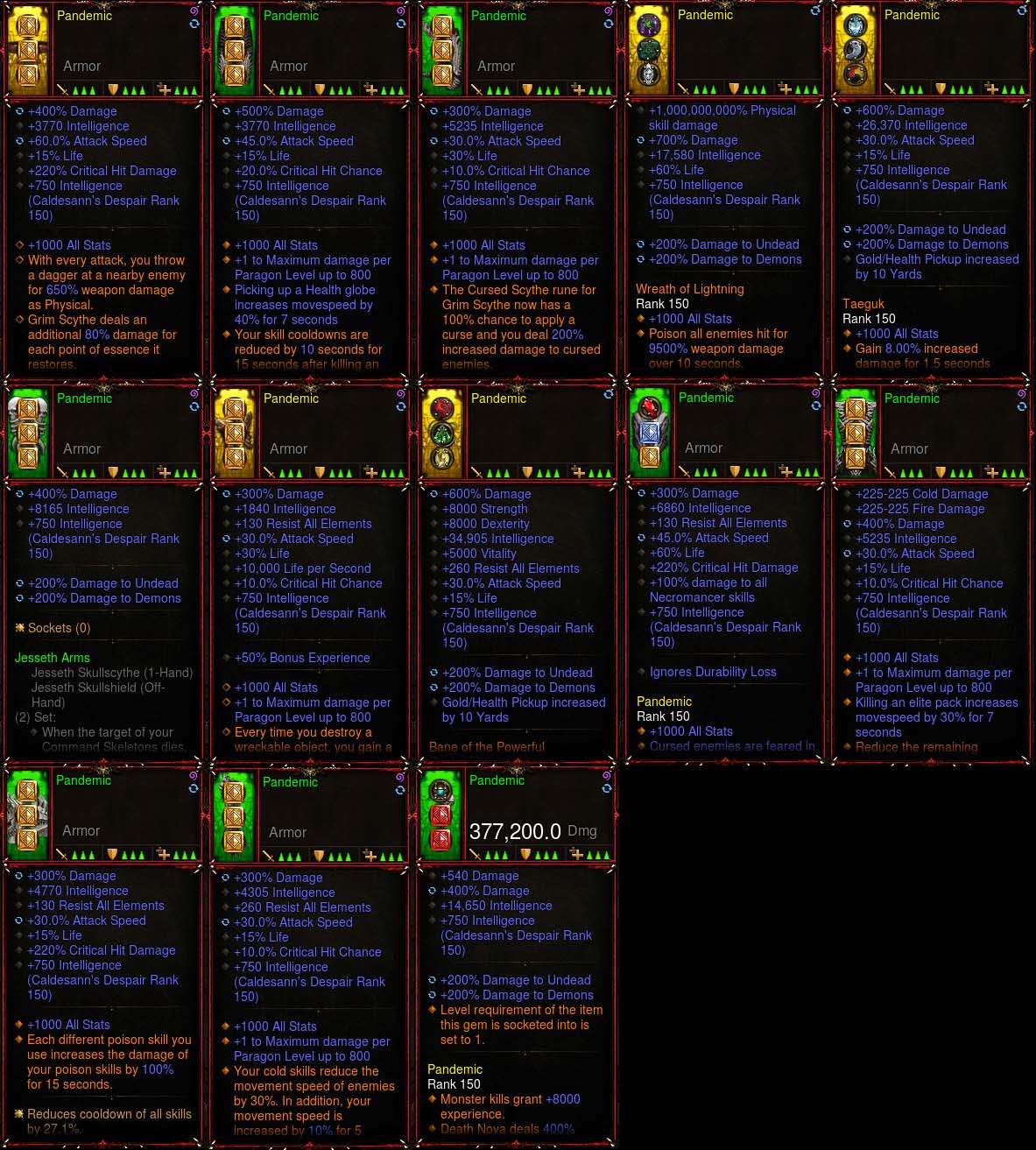 [Primal-Eth+S] Diablo 3 IMv6 Rathma Necromancer Set Pandemic (Very High Stats + All Eth Leg Affixes) Diablo 3 Mods ROS Seasonal and Non Seasonal Save Mod - Modded Items and Gear - Hacks - Cheats - Trainers for Playstation 4 - Playstation 5 - Nintendo Switch - Xbox One
