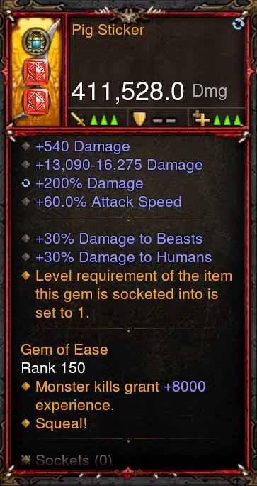 [Primal Ancient] 411k DPS Pig Sticker Diablo 3 Mods ROS Seasonal and Non Seasonal Save Mod - Modded Items and Gear - Hacks - Cheats - Trainers for Playstation 4 - Playstation 5 - Nintendo Switch - Xbox One