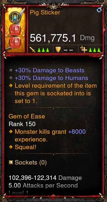 [Primal Ancient] 561k Actual DPS Pig Sticker Diablo 3 Mods ROS Seasonal and Non Seasonal Save Mod - Modded Items and Gear - Hacks - Cheats - Trainers for Playstation 4 - Playstation 5 - Nintendo Switch - Xbox One