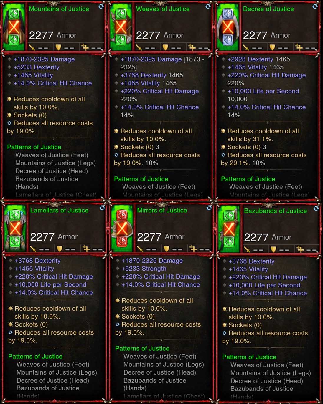 [Primal Ancient] 6x Piece Patch 2.6.7 Justice Monk Set Diablo 3 Mods ROS Seasonal and Non Seasonal Save Mod - Modded Items and Gear - Hacks - Cheats - Trainers for Playstation 4 - Playstation 5 - Nintendo Switch - Xbox One