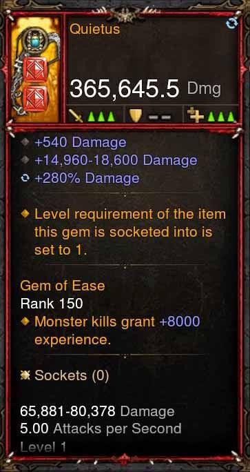 [Primal Ancient] 365k Actual DPS Quietus Diablo 3 Mods ROS Seasonal and Non Seasonal Save Mod - Modded Items and Gear - Hacks - Cheats - Trainers for Playstation 4 - Playstation 5 - Nintendo Switch - Xbox One
