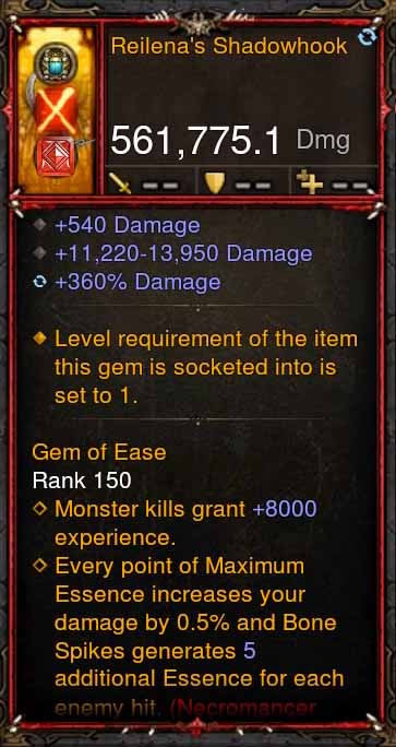 [Primal Ancient] 561k Actual DPS Reilenas Shadowhook Diablo 3 Mods ROS Seasonal and Non Seasonal Save Mod - Modded Items and Gear - Hacks - Cheats - Trainers for Playstation 4 - Playstation 5 - Nintendo Switch - Xbox One