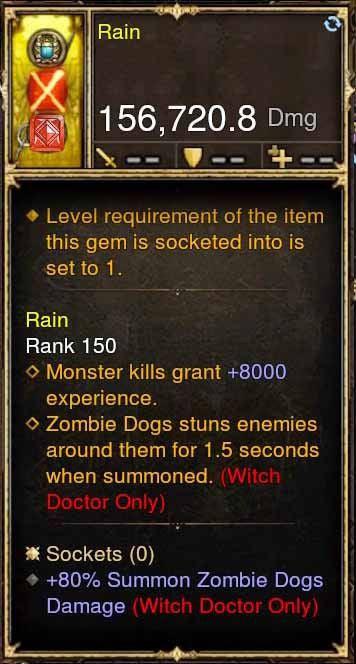 Rain Modded Weapon Anessazi's Edge +80% Zombie Dogs Damage Diablo 3 Mods ROS Seasonal and Non Seasonal Save Mod - Modded Items and Gear - Hacks - Cheats - Trainers for Playstation 4 - Playstation 5 - Nintendo Switch - Xbox One