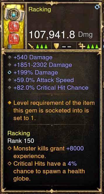 Racking Modded Weapon Solanium +High Crit % Diablo 3 Mods ROS Seasonal and Non Seasonal Save Mod - Modded Items and Gear - Hacks - Cheats - Trainers for Playstation 4 - Playstation 5 - Nintendo Switch - Xbox One