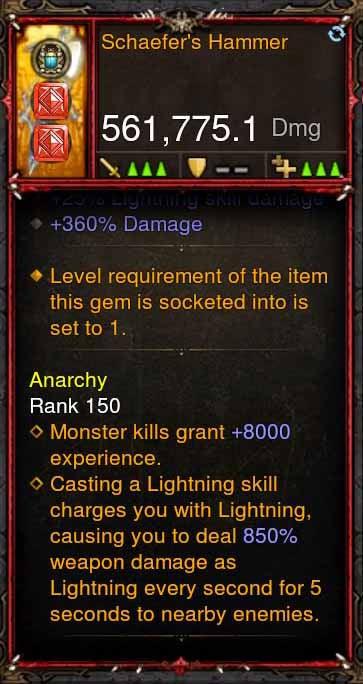 [Primal Ancient] 561k Actual DPS Scaefers Hammer - Diablo 3 Mods Store - Seasonal and non-seasonal - Modded Items and Gear for PlayStation 4, PlayStation 5, Nintendo Switch, and Xbox One